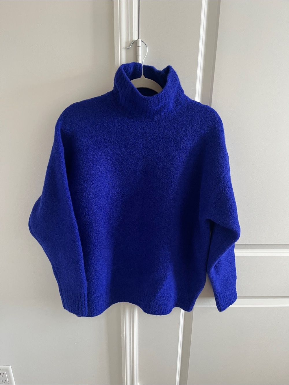 Babaton Women's Royal Blue Turtleneck Sweater